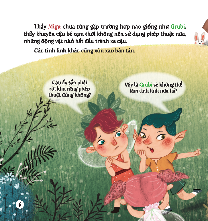 truyện tranh học viện phép thuật - rèn luyện aq cho trẻ - dạy trẻ kiên cường khi thất bại - phép thuật biến mất