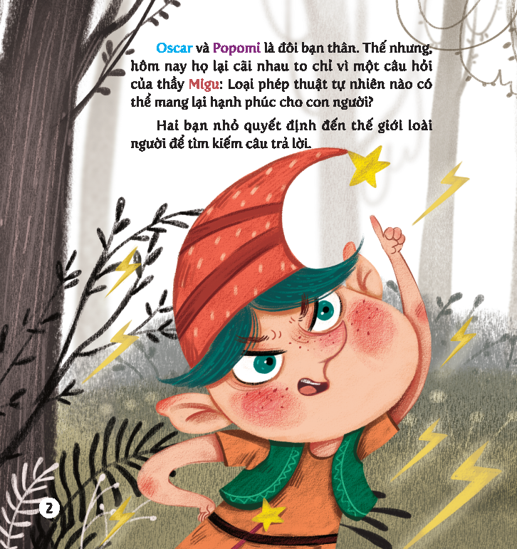 truyện tranh học viện phép thuật - rèn luyện aq cho trẻ - dạy trẻ kiên nhẫn trong giao tiếp - không, phải nghe mình