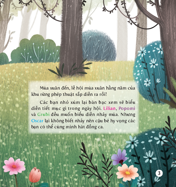 truyện tranh học viện phép thuật - rèn luyện aq cho trẻ - dạy trẻ là chình mình khi bị cô lập - oscar chỉ có một mình