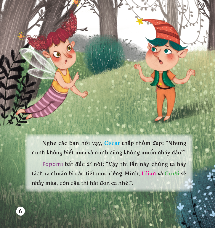 truyện tranh học viện phép thuật - rèn luyện aq cho trẻ - dạy trẻ là chình mình khi bị cô lập - oscar chỉ có một mình