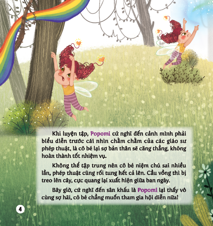 truyện tranh học viện phép thuật - rèn luyện aq cho trẻ - dạy trẻ ứng xử bình tĩnh - hội diễn phép thuật căng thẳng