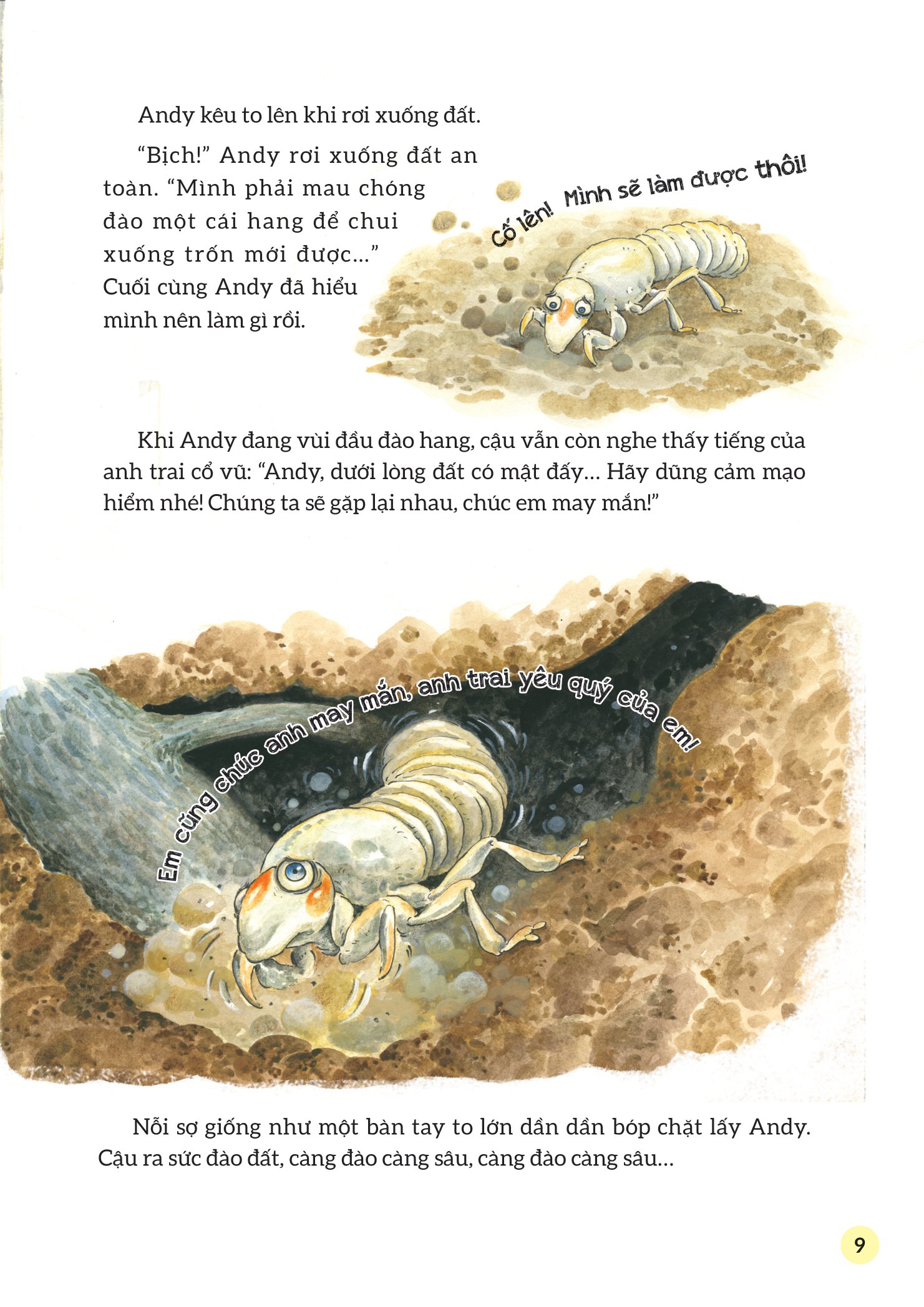 truyện tranh khoa học về các loài côn trùng - ca sĩ nhiệt tình - ve sầu