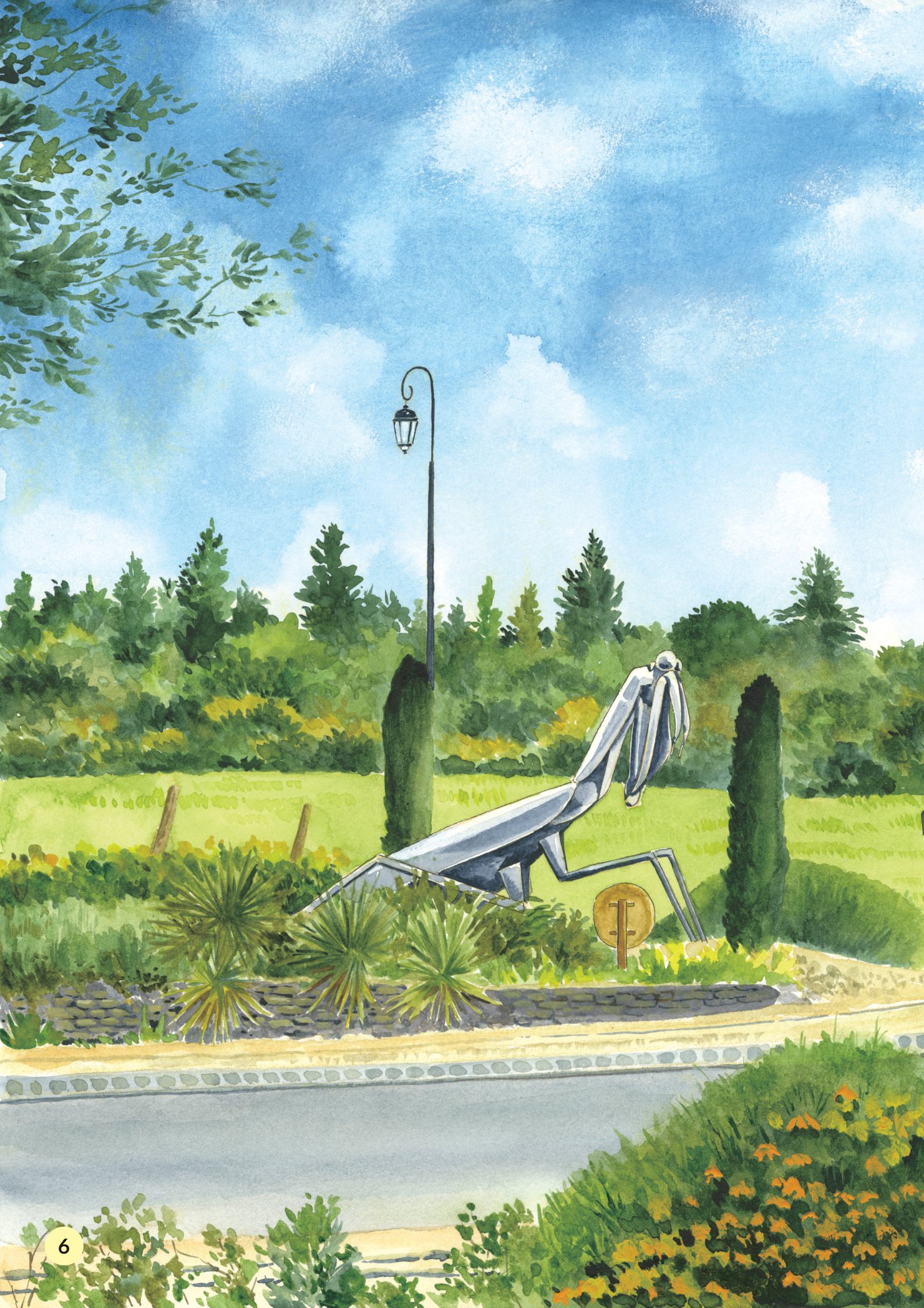 truyện tranh khoa học về các loài côn trùng - hiệp sĩ dũng cảm - bọ ngựa