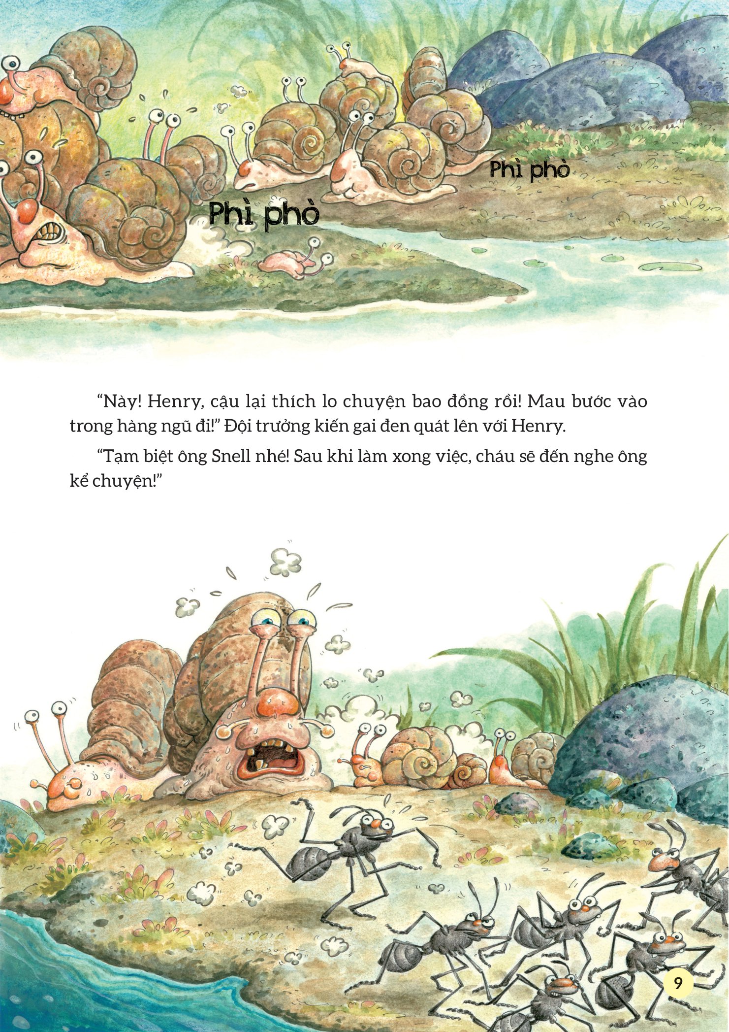 truyện tranh khoa học về các loài côn trùng - người bạn đáng ngờ - đom đóm