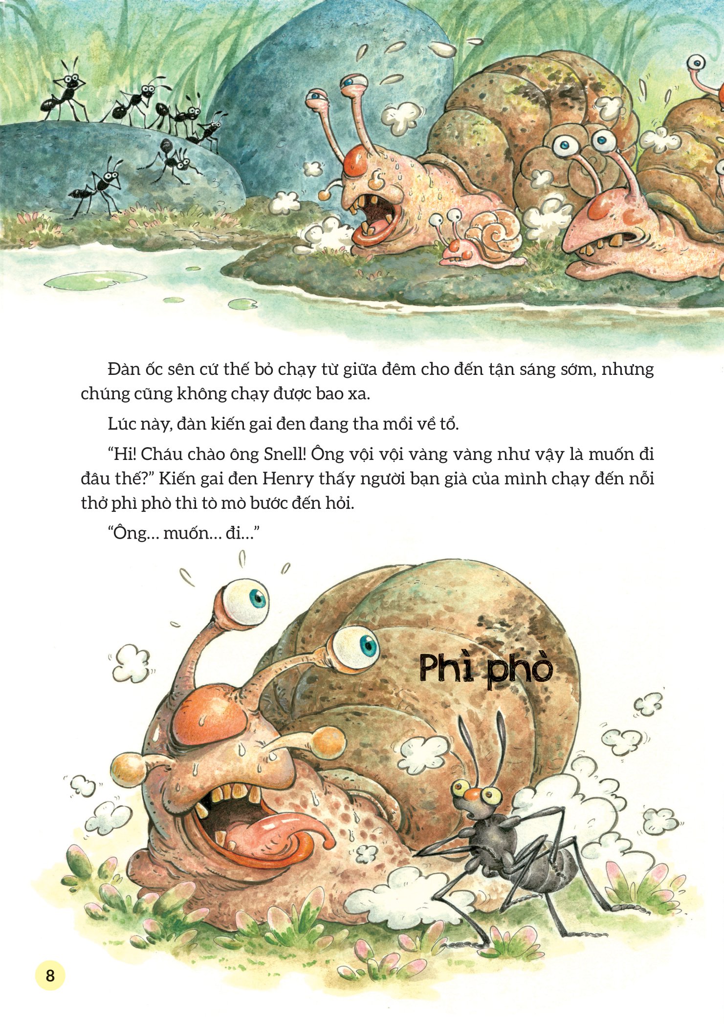 truyện tranh khoa học về các loài côn trùng - người bạn đáng ngờ - đom đóm