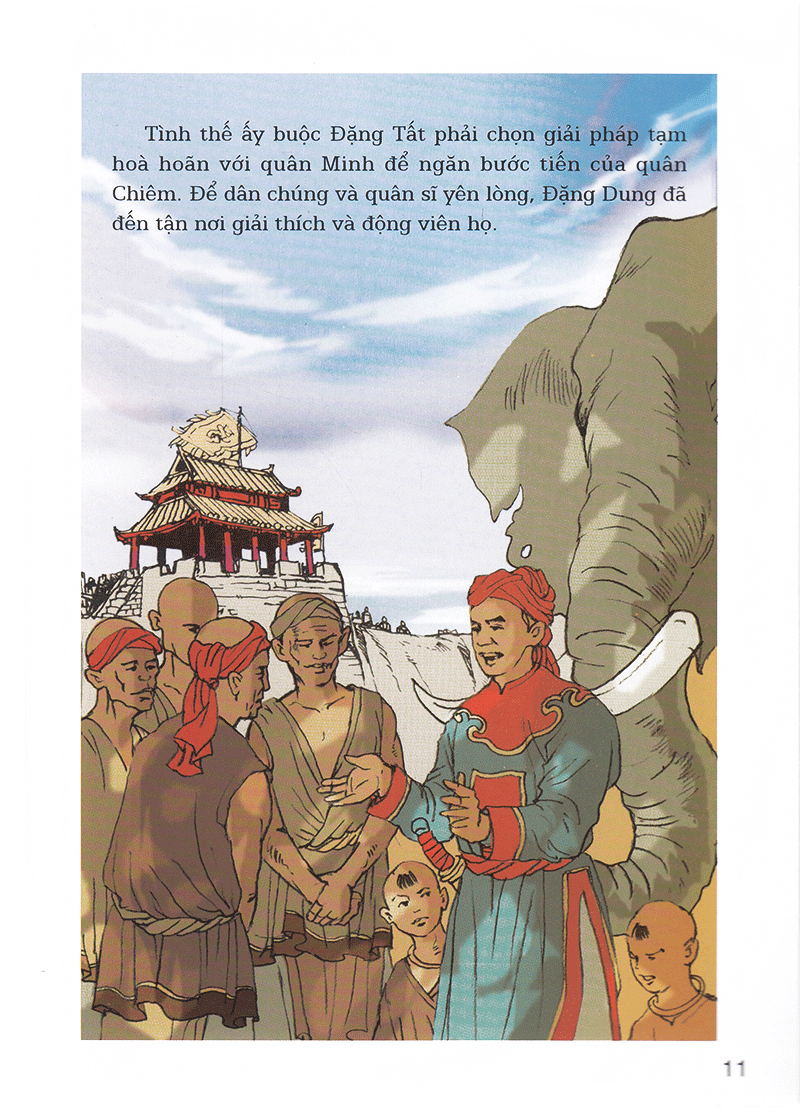 truyện tranh lịch sử: đặng dung - cứu nước, mài gươm đến bạc đầu