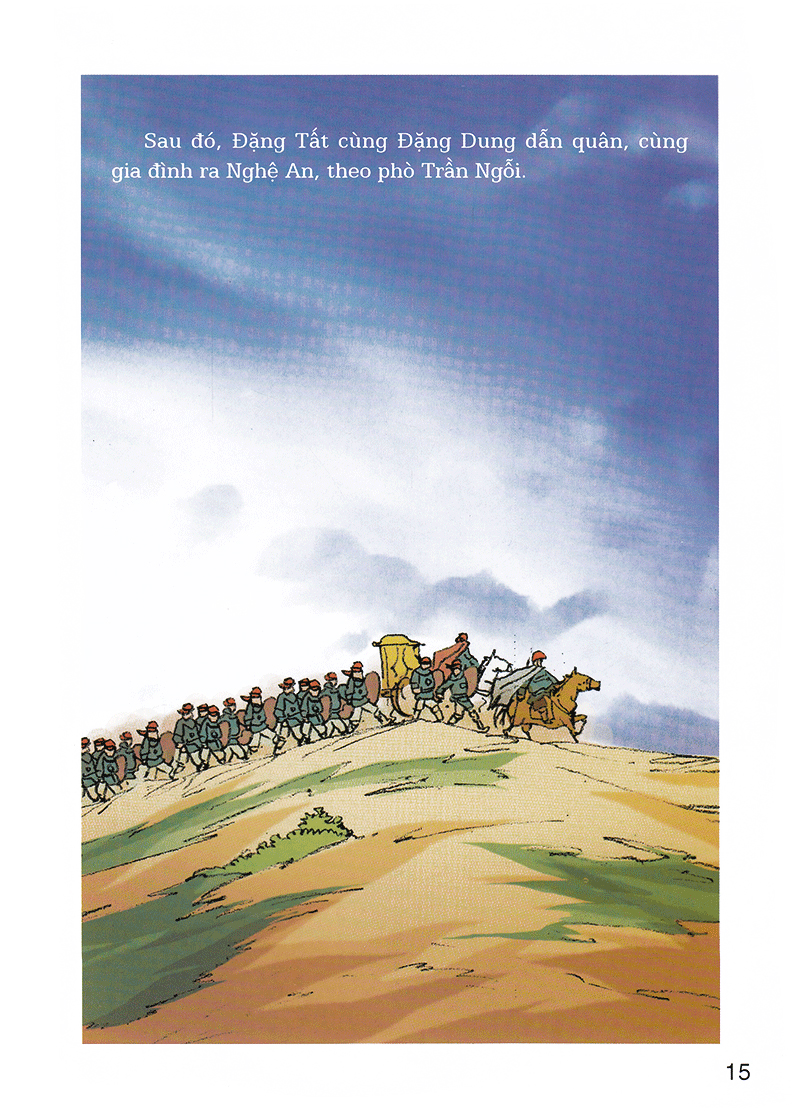 truyện tranh lịch sử: đặng dung - cứu nước, mài gươm đến bạc đầu