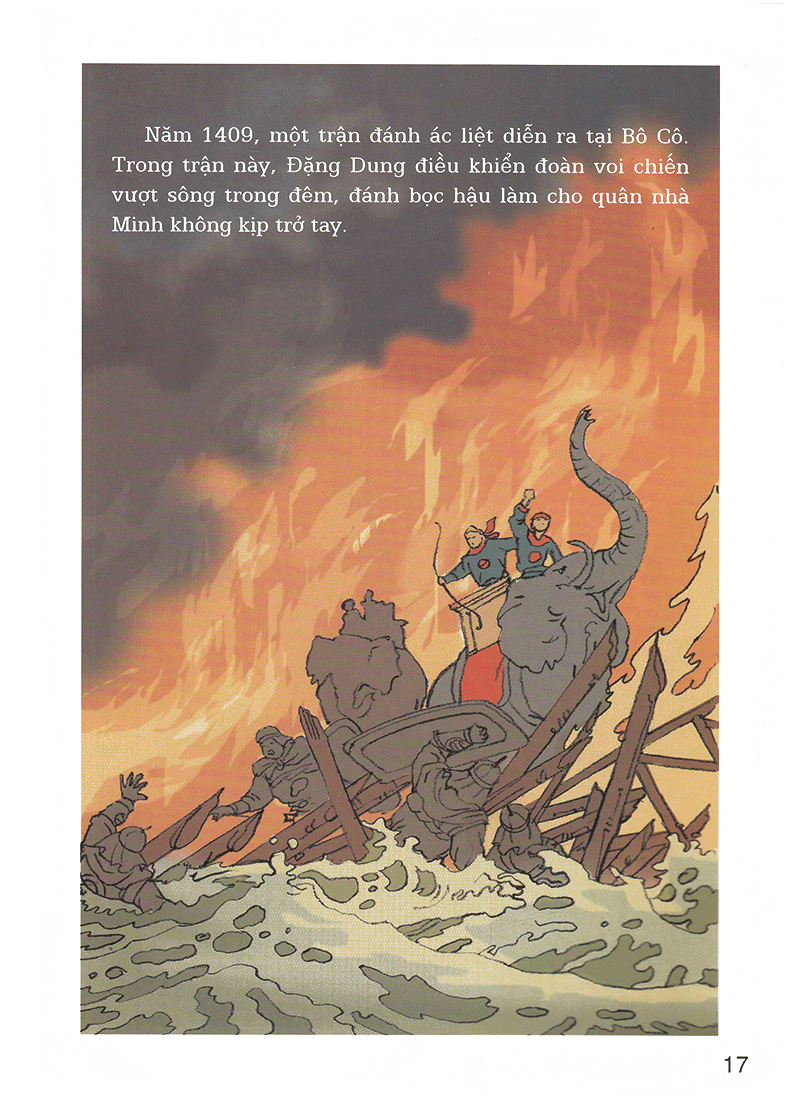 truyện tranh lịch sử: đặng dung - cứu nước, mài gươm đến bạc đầu