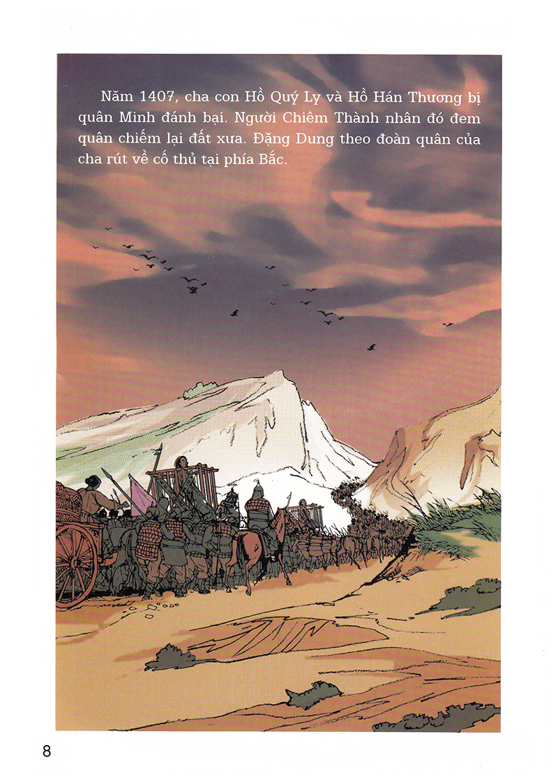 truyện tranh lịch sử: đặng dung - cứu nước, mài gươm đến bạc đầu