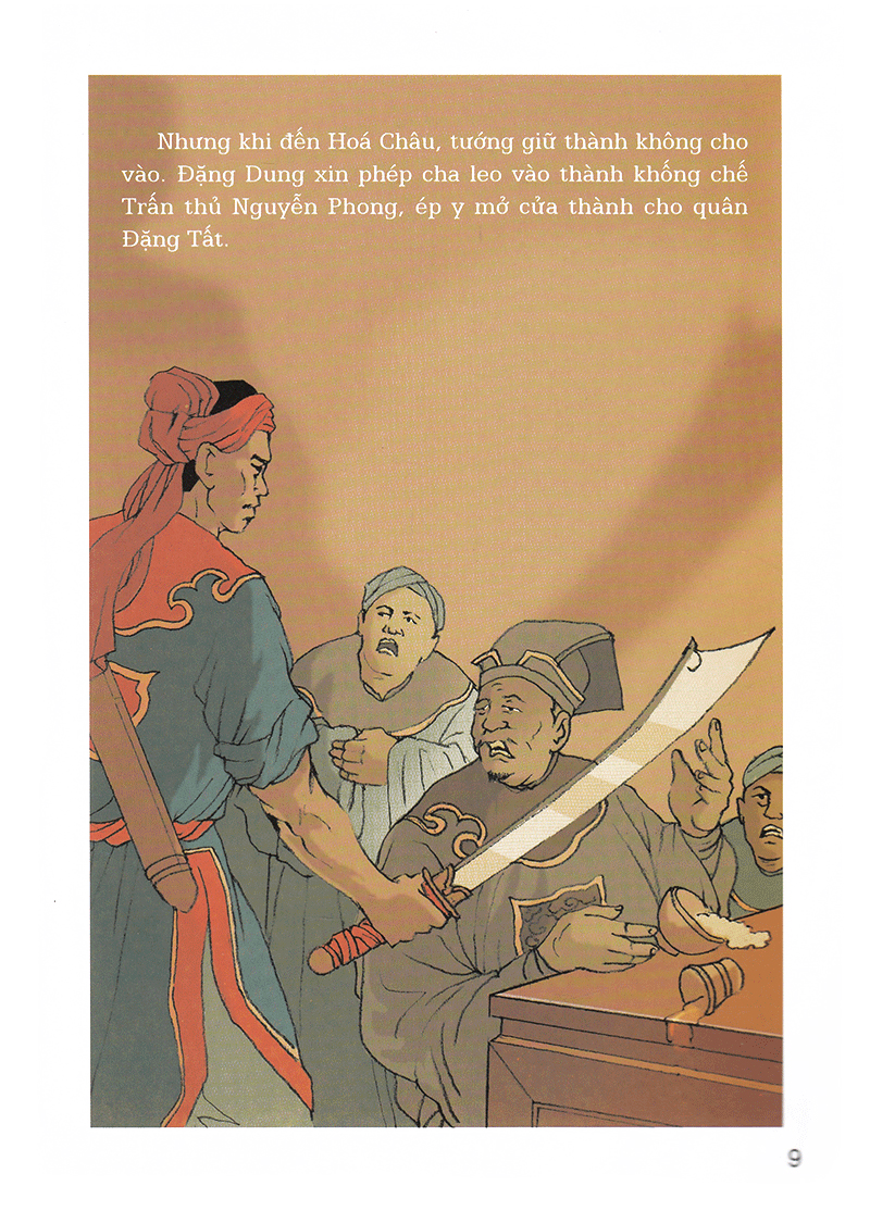 truyện tranh lịch sử: đặng dung - cứu nước, mài gươm đến bạc đầu