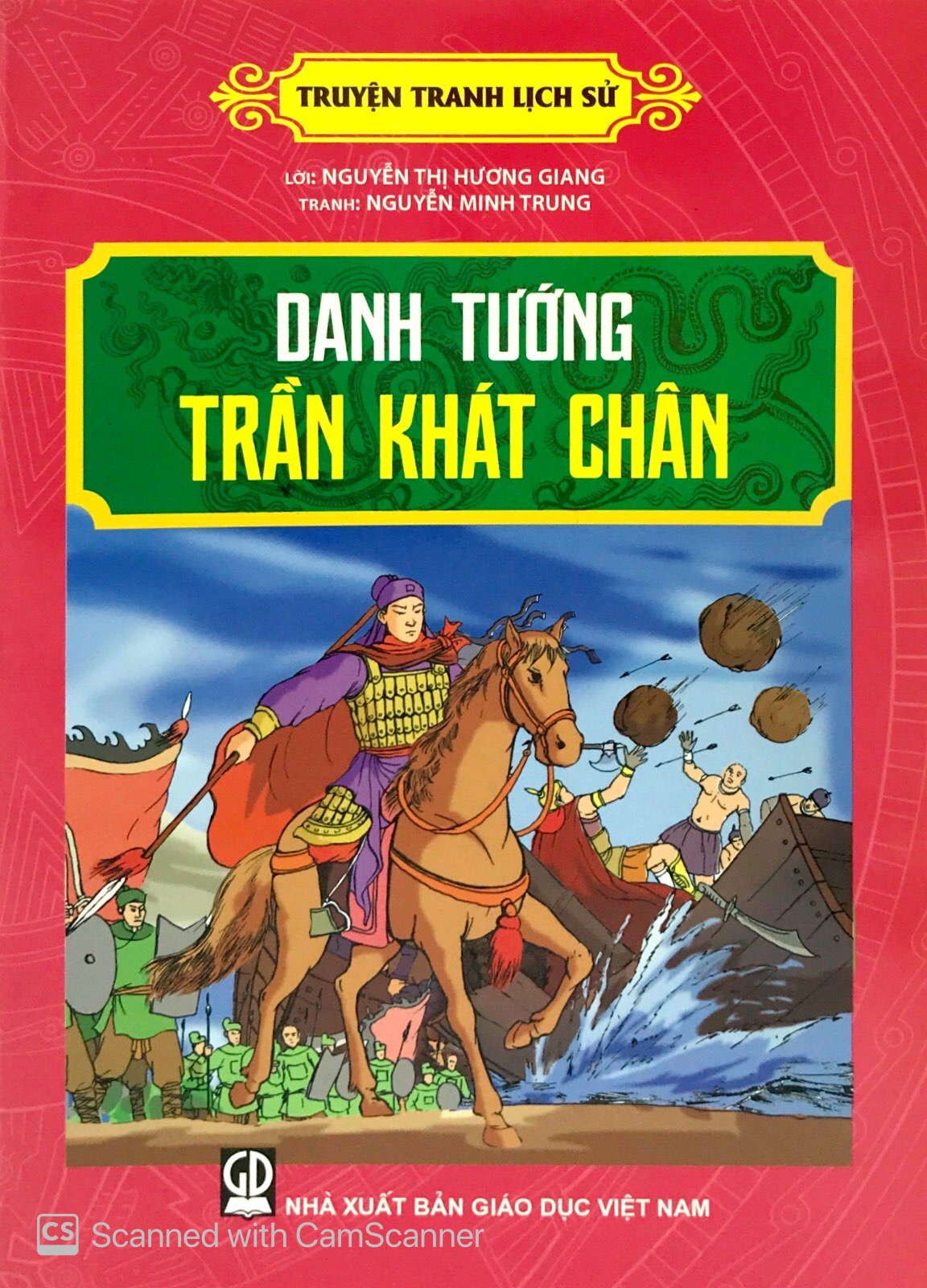 truyện tranh lịch sử - danh tướng trần khát chân