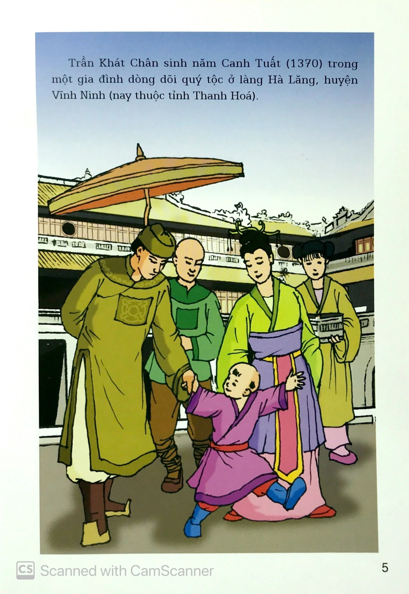 truyện tranh lịch sử - danh tướng trần khát chân