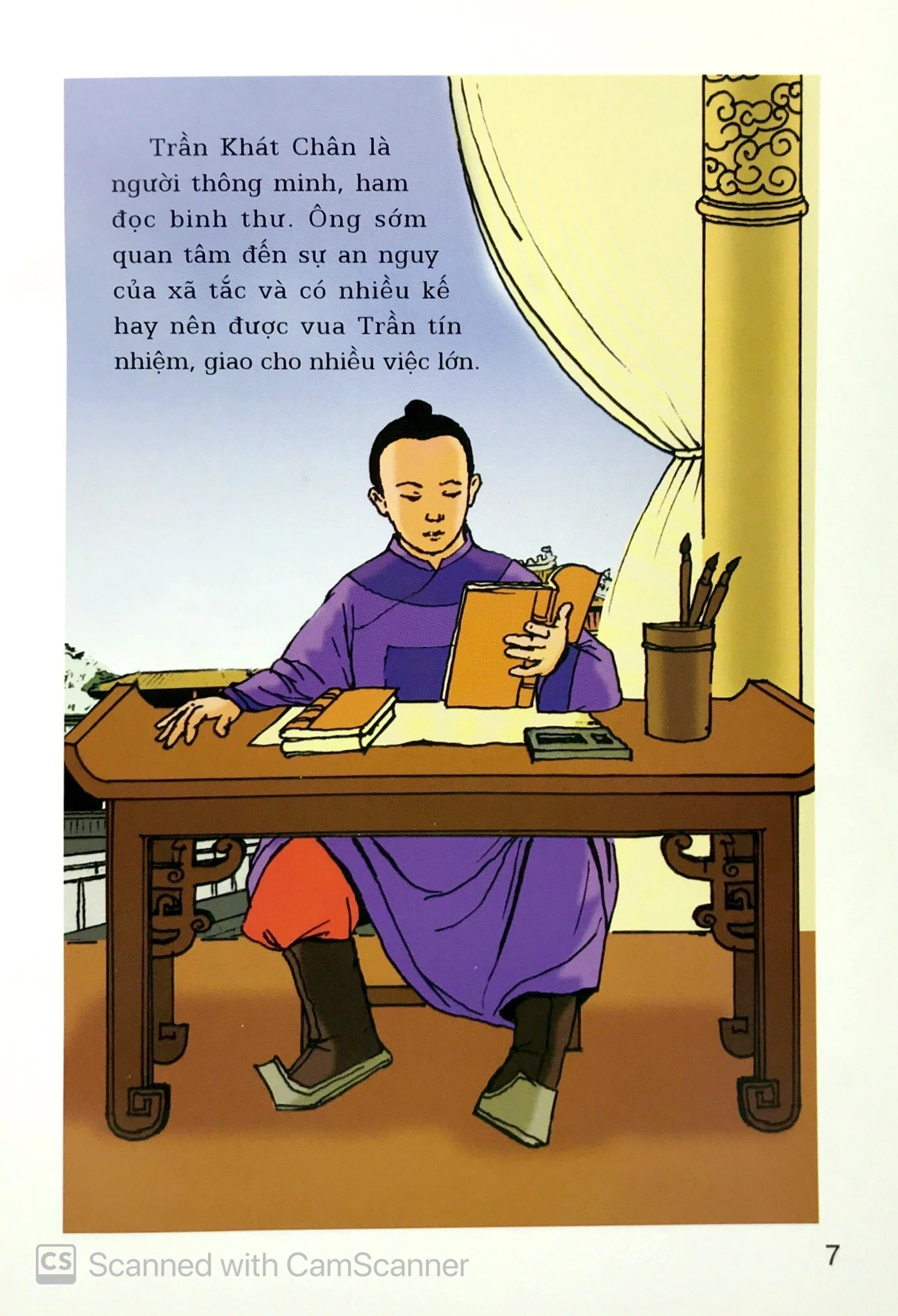 truyện tranh lịch sử - danh tướng trần khát chân