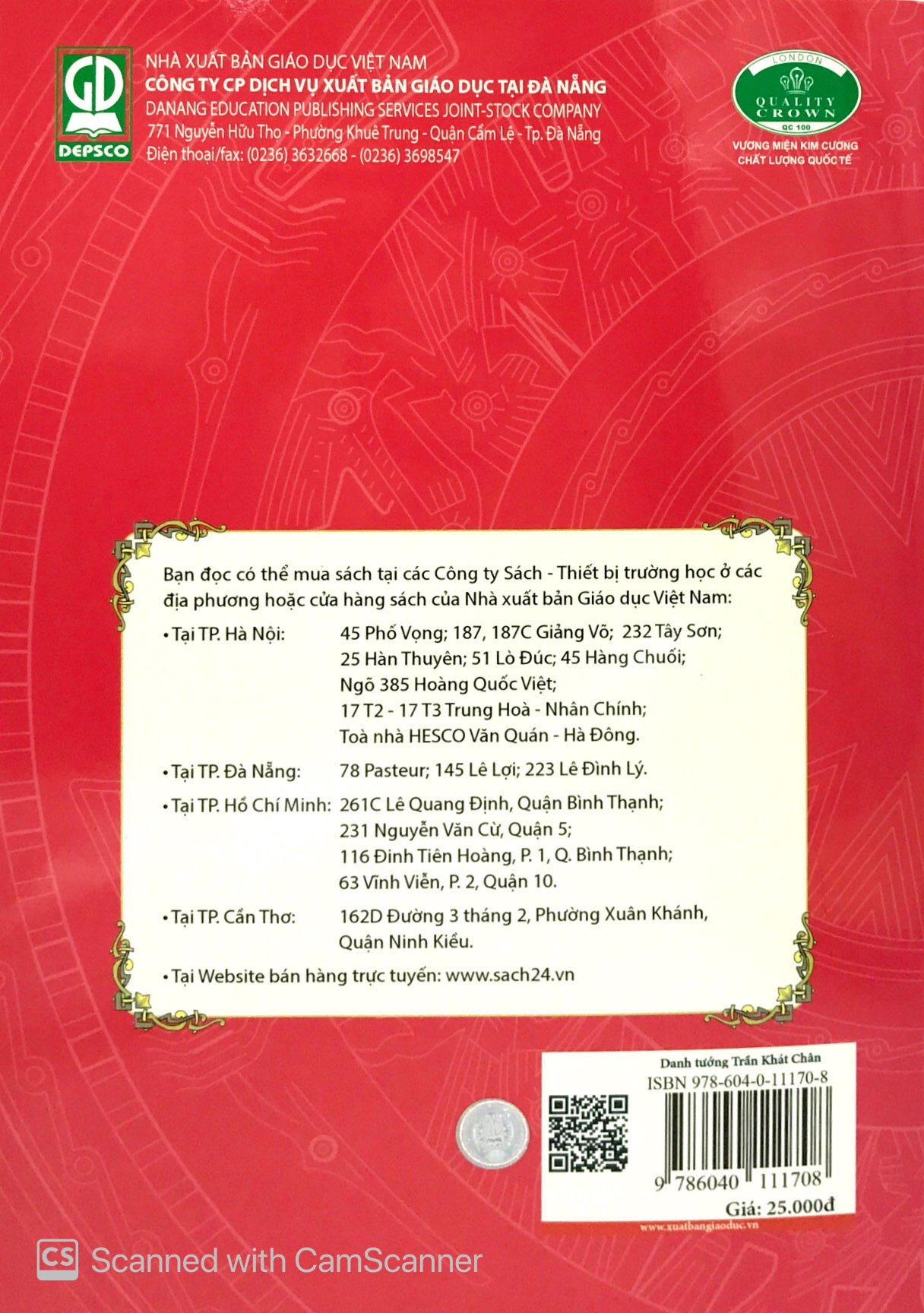 truyện tranh lịch sử - danh tướng trần khát chân