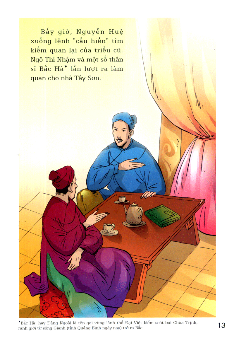 truyện tranh lịch sử - ngô thì nhậm nhà yêu nước, bậc khoa bảng thức thời