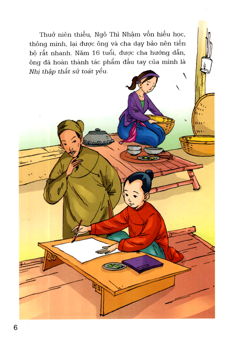 truyện tranh lịch sử - ngô thì nhậm nhà yêu nước, bậc khoa bảng thức thời