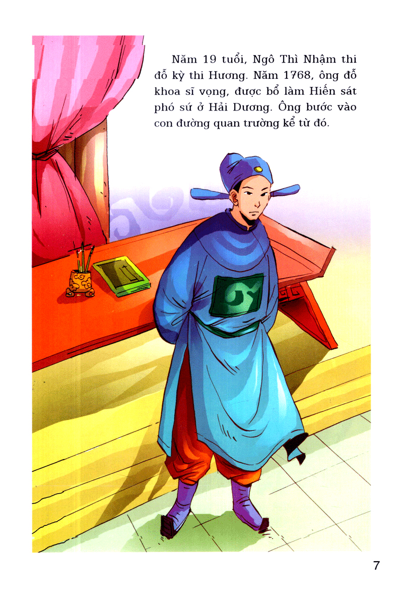 truyện tranh lịch sử - ngô thì nhậm nhà yêu nước, bậc khoa bảng thức thời