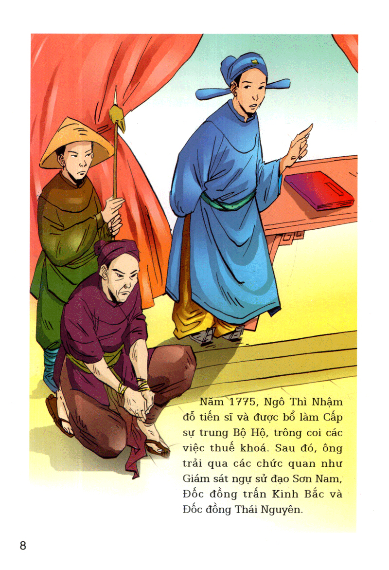 truyện tranh lịch sử - ngô thì nhậm nhà yêu nước, bậc khoa bảng thức thời