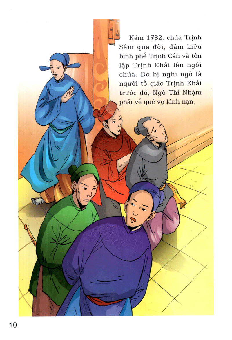 truyện tranh lịch sử - ngô thì nhậm nhà yêu nước, bậc khoa bảng thức thời