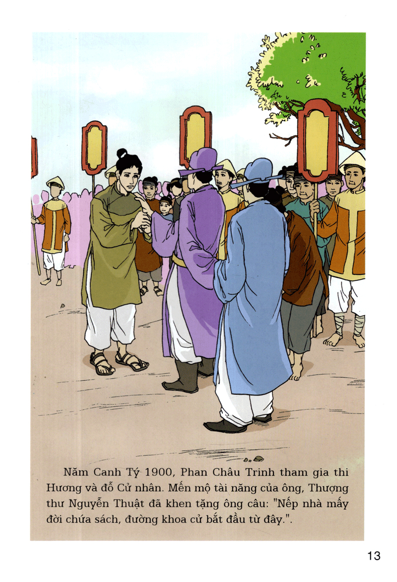 truyện tranh lịch sử - nhà yêu nước phan chu trinh