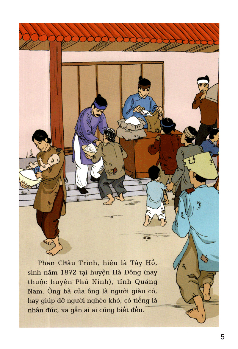truyện tranh lịch sử - nhà yêu nước phan chu trinh