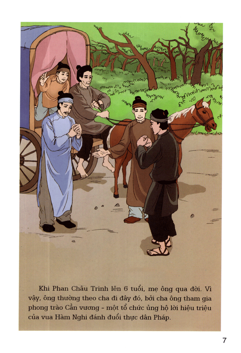 truyện tranh lịch sử - nhà yêu nước phan chu trinh