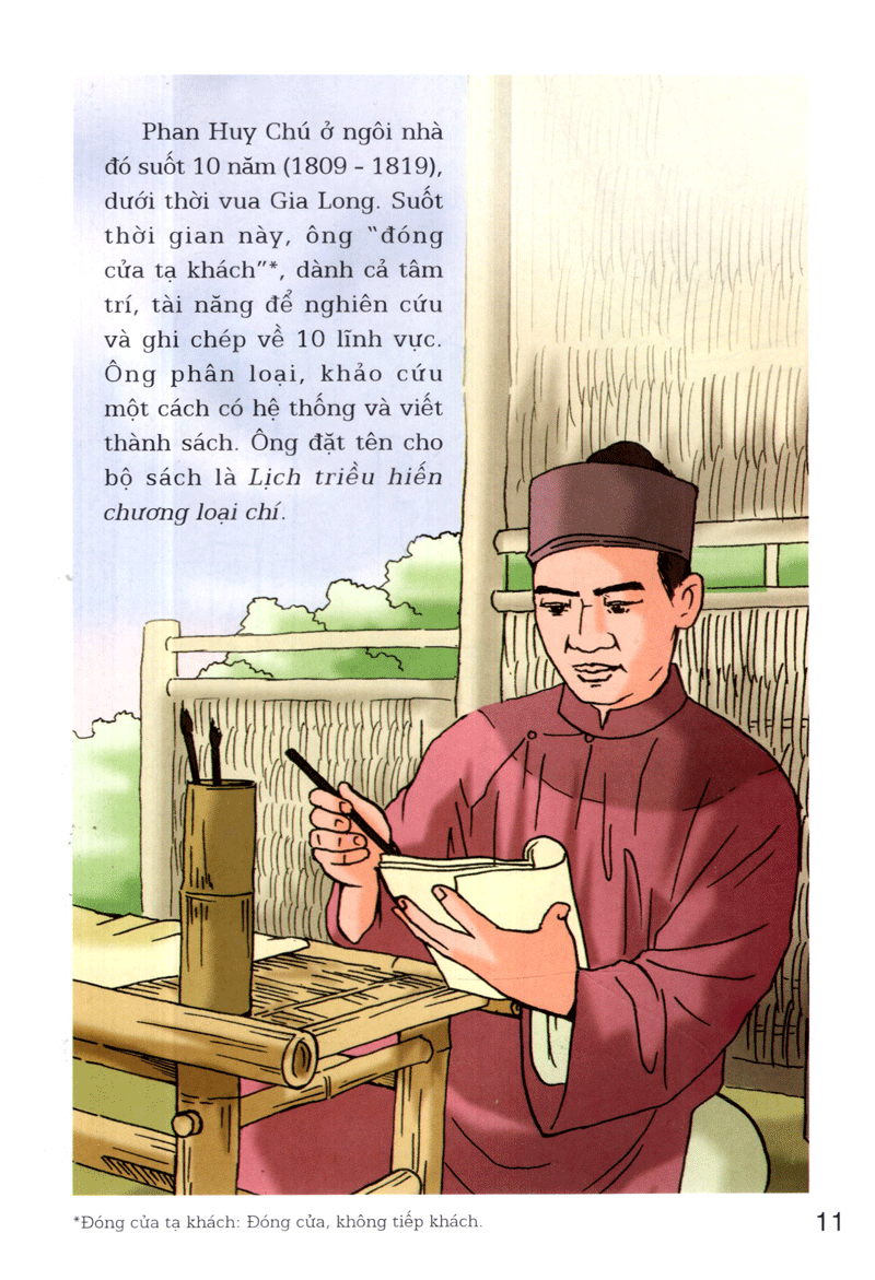truyện tranh lịch sử - phan huy chú và "lịch triều hiến chương loại chí"