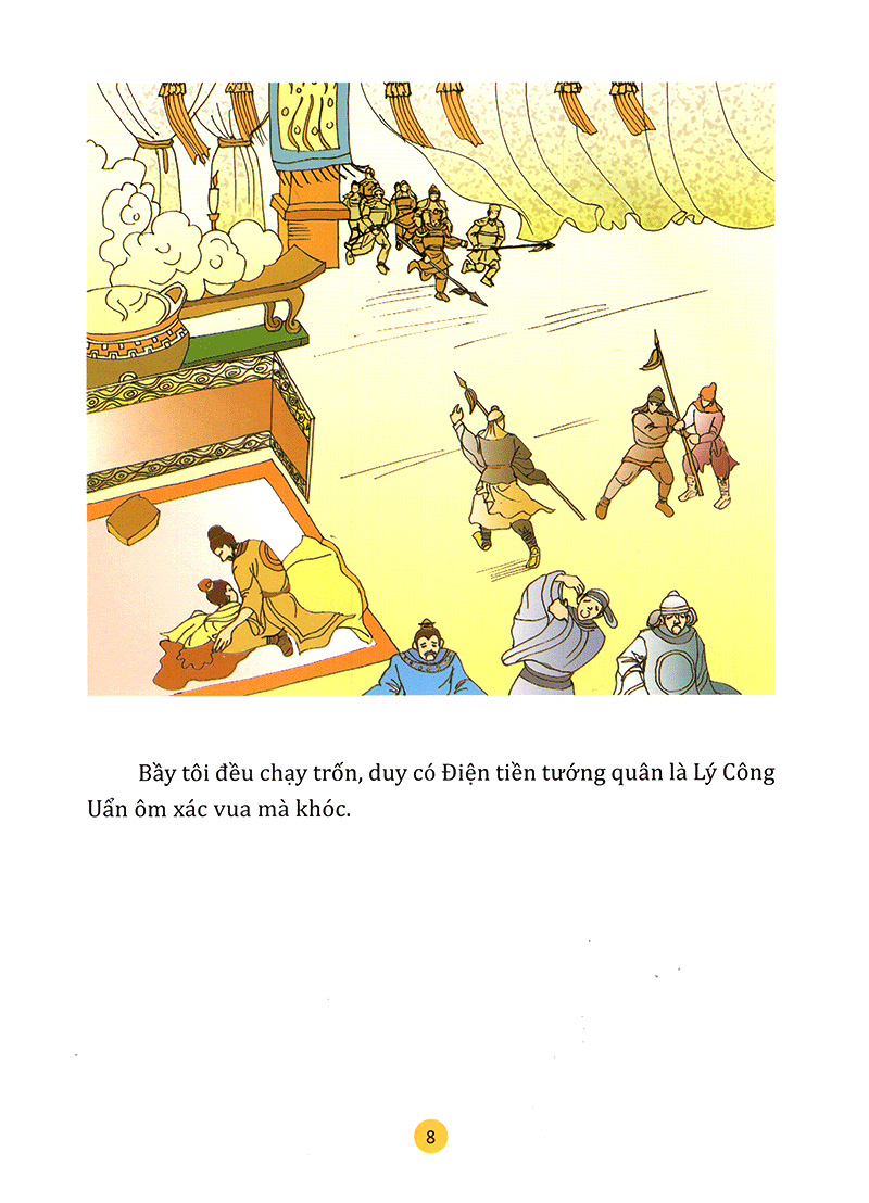 truyện tranh lịch sử việt nam - lý triều dựng thăng long, mở nghiệp (sách màu)