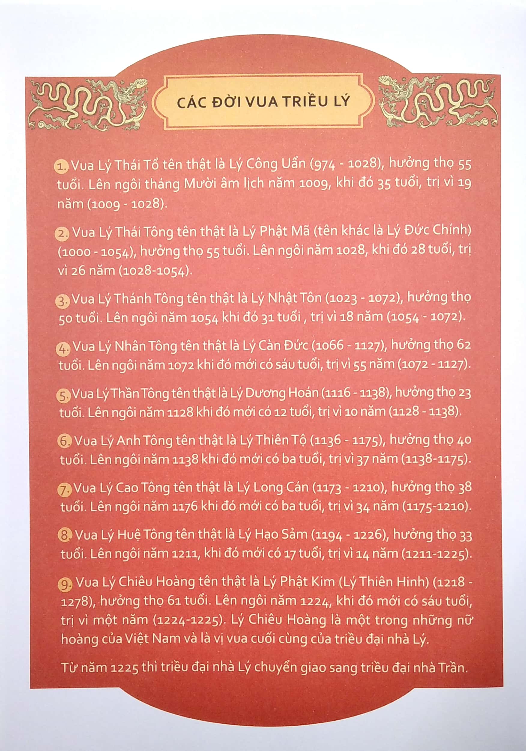 truyện tranh lịch sử việt nam - nhà lý suy vong