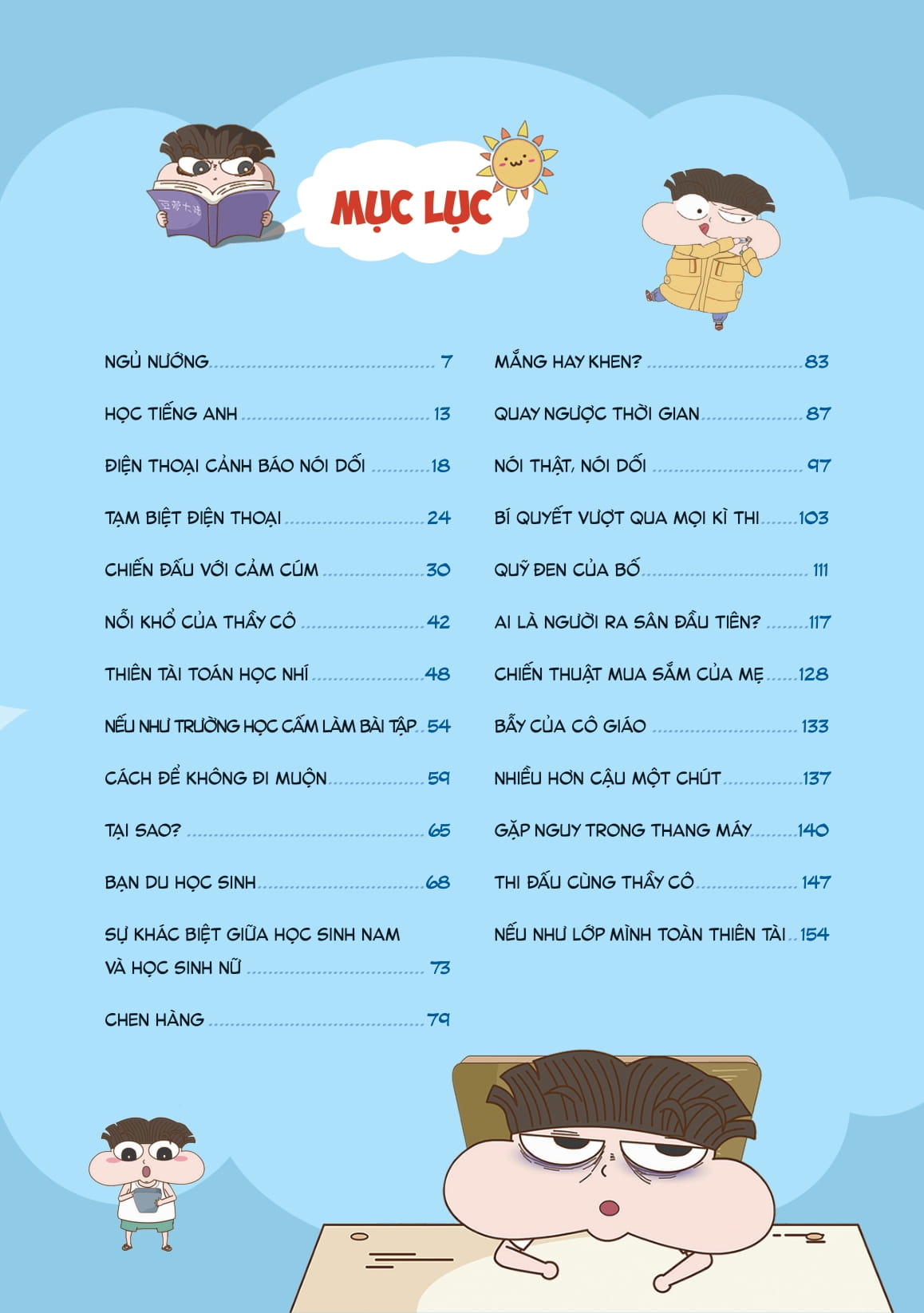 truyện tranh lớp học xả stress - bí kíp vượt qua kỳ thi