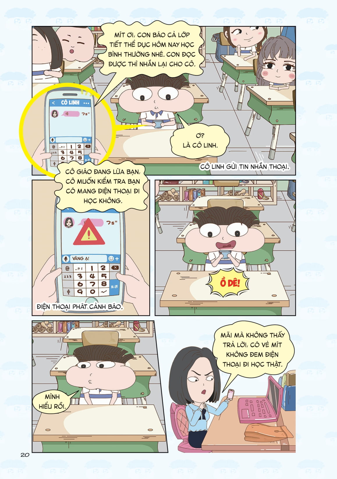 truyện tranh lớp học xả stress - bí kíp vượt qua kỳ thi