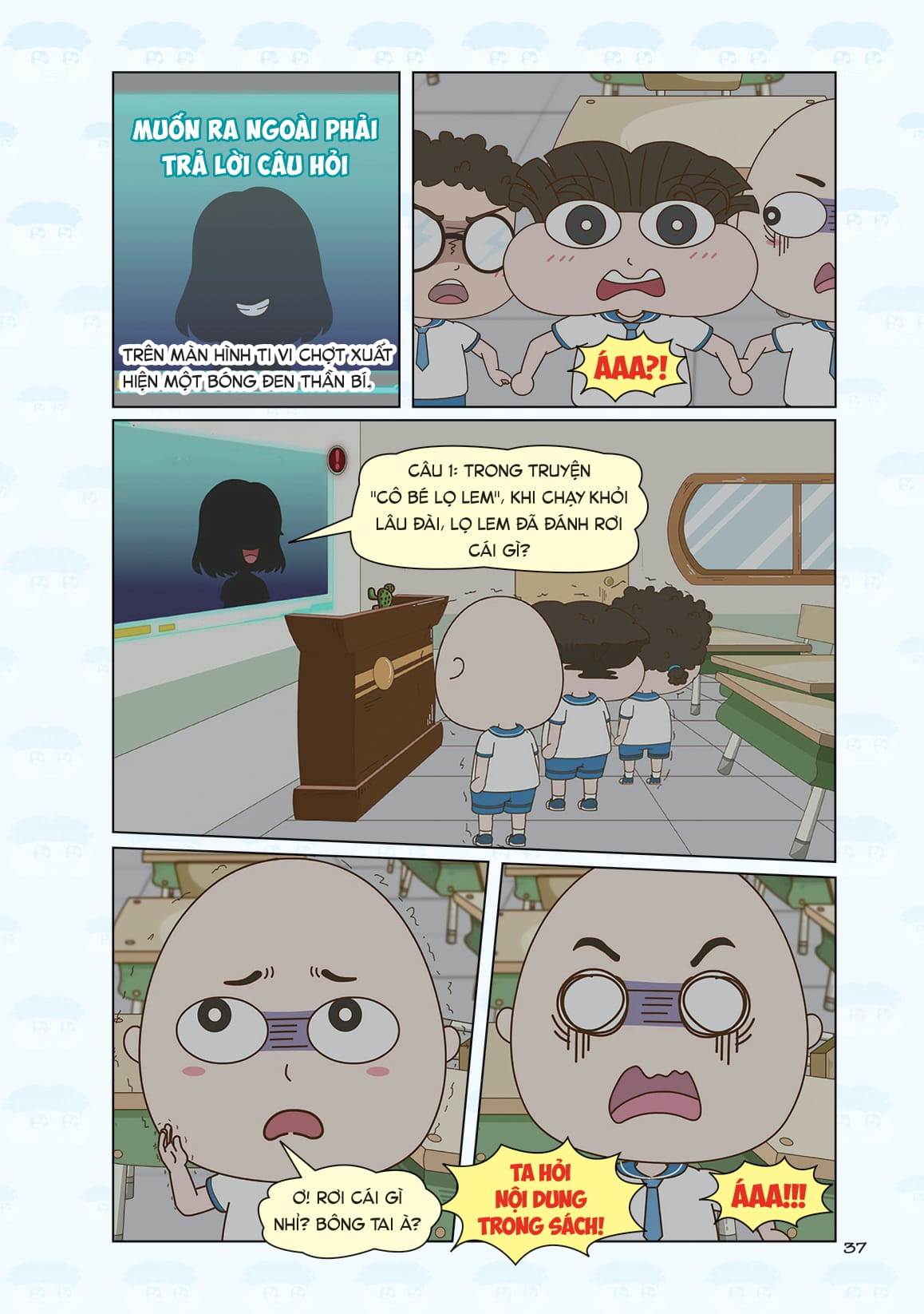 Truyen Tranh Lop Hoc Xa Stress - Buoi Hop Phu Huynh Bat Thuong