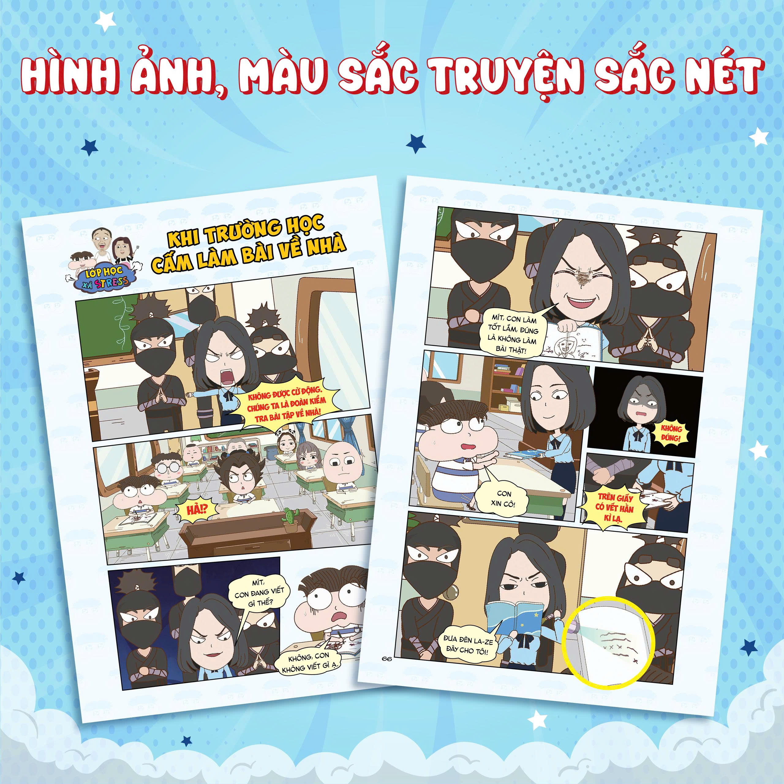 Truyen Tranh Lop Hoc Xa Stress - Buoi Hop Phu Huynh Bat Thuong