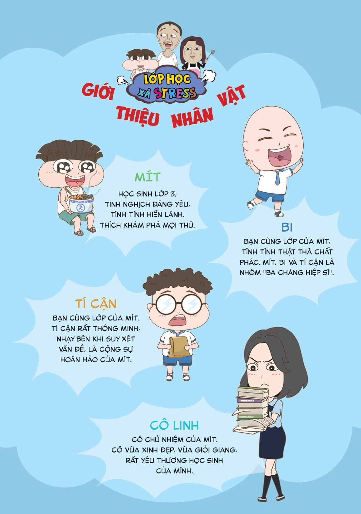 truyện tranh lớp học xả stress - con gái không dễ bắt nạt đâu