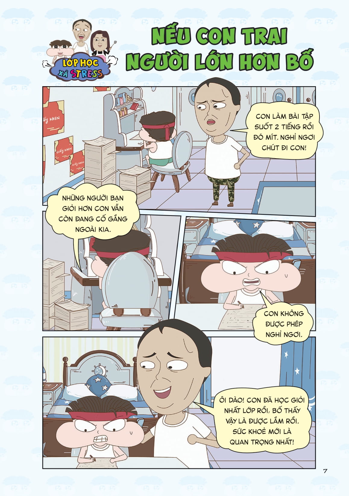 truyện tranh lớp học xả stress - con gái không dễ bắt nạt đâu