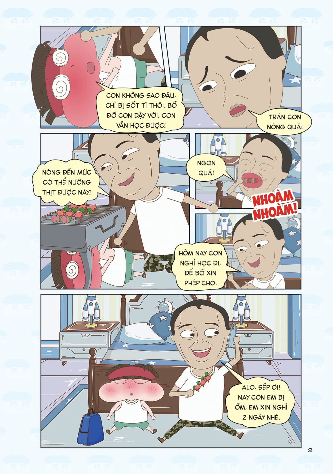 truyện tranh lớp học xả stress - con gái không dễ bắt nạt đâu