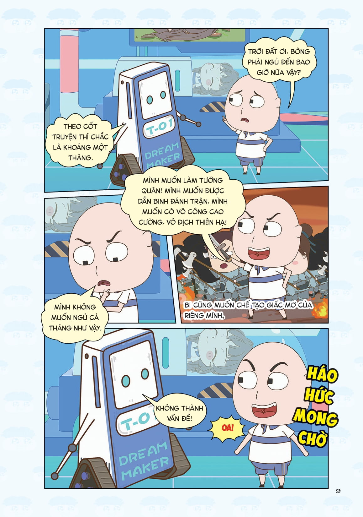 Truyen Tranh Lop Hoc Xa Stress - Hoi Bai Luc Nua Dem