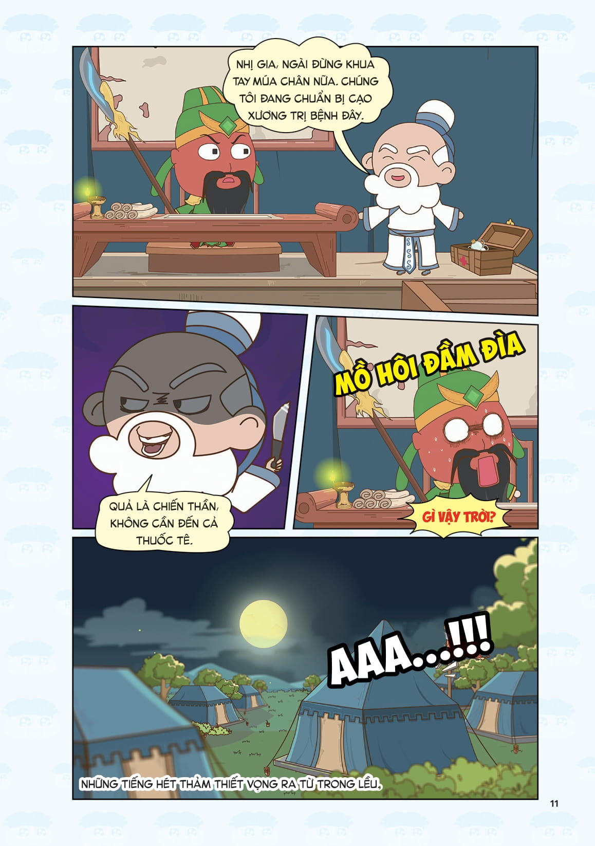 Truyen Tranh Lop Hoc Xa Stress - Hoi Bai Luc Nua Dem