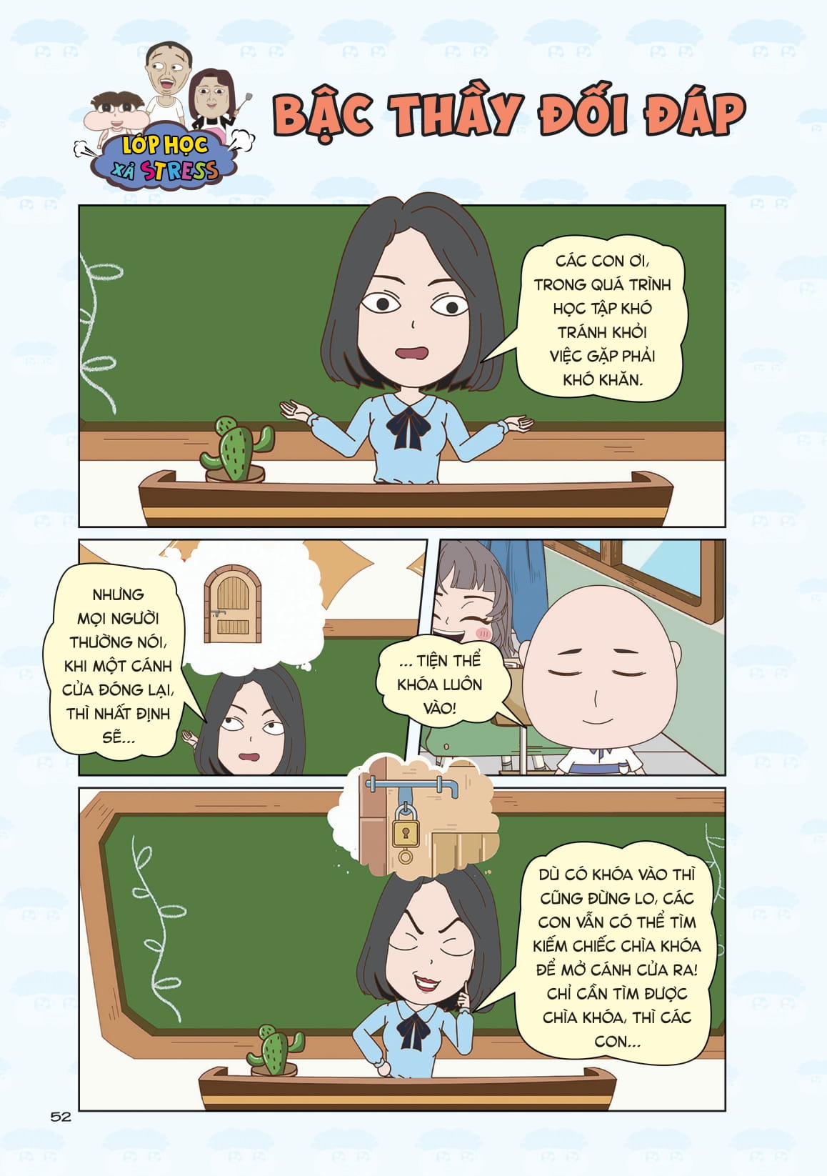 Truyen Tranh Lop Hoc Xa Stress - Hoi Bai Luc Nua Dem