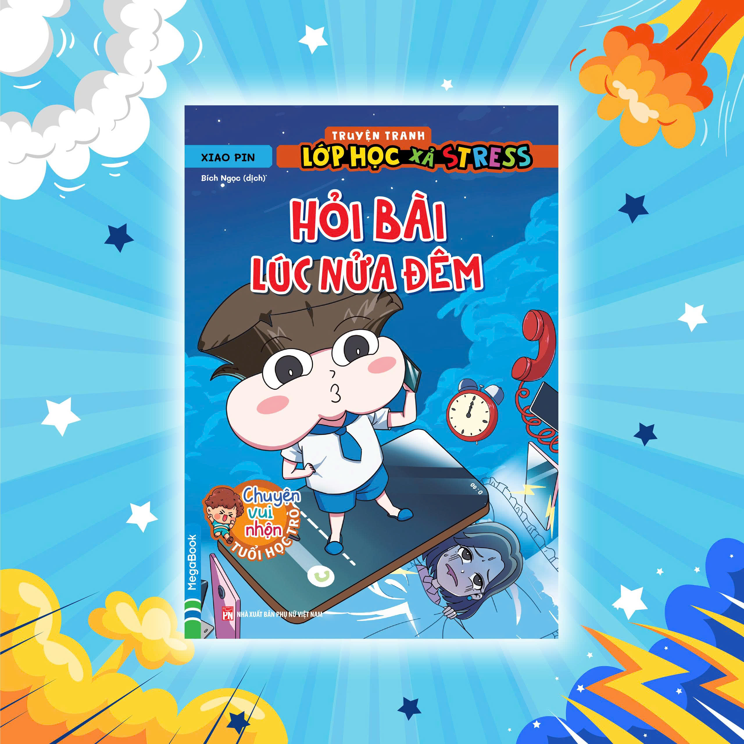 Truyen Tranh Lop Hoc Xa Stress - Hoi Bai Luc Nua Dem