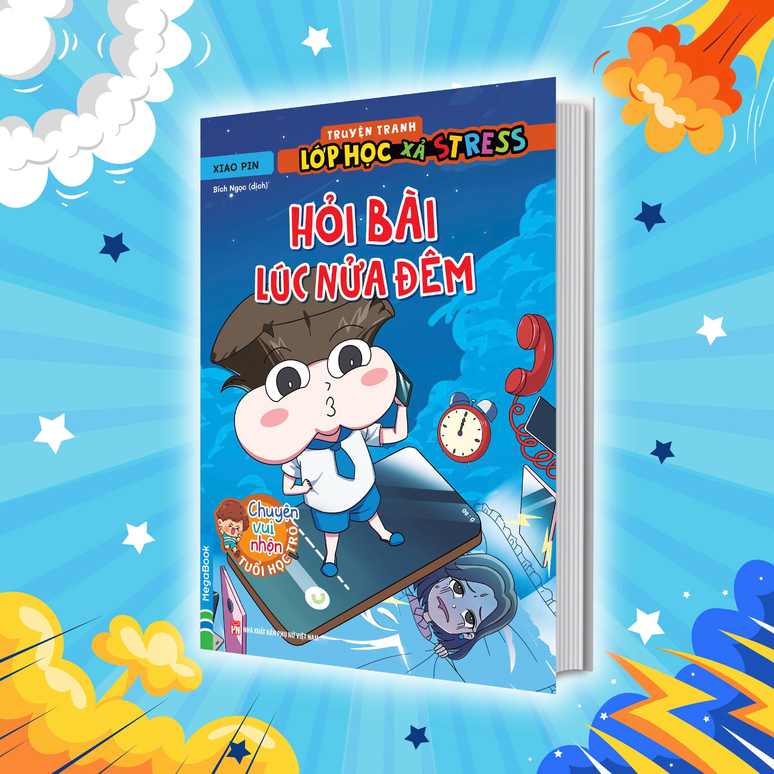 Truyen Tranh Lop Hoc Xa Stress - Hoi Bai Luc Nua Dem