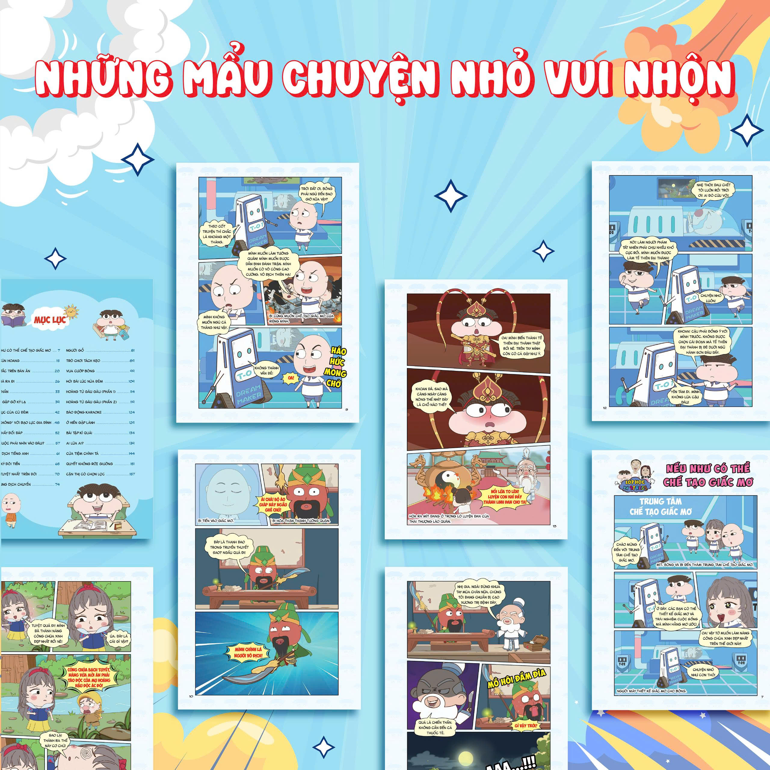 Truyen Tranh Lop Hoc Xa Stress - Hoi Bai Luc Nua Dem