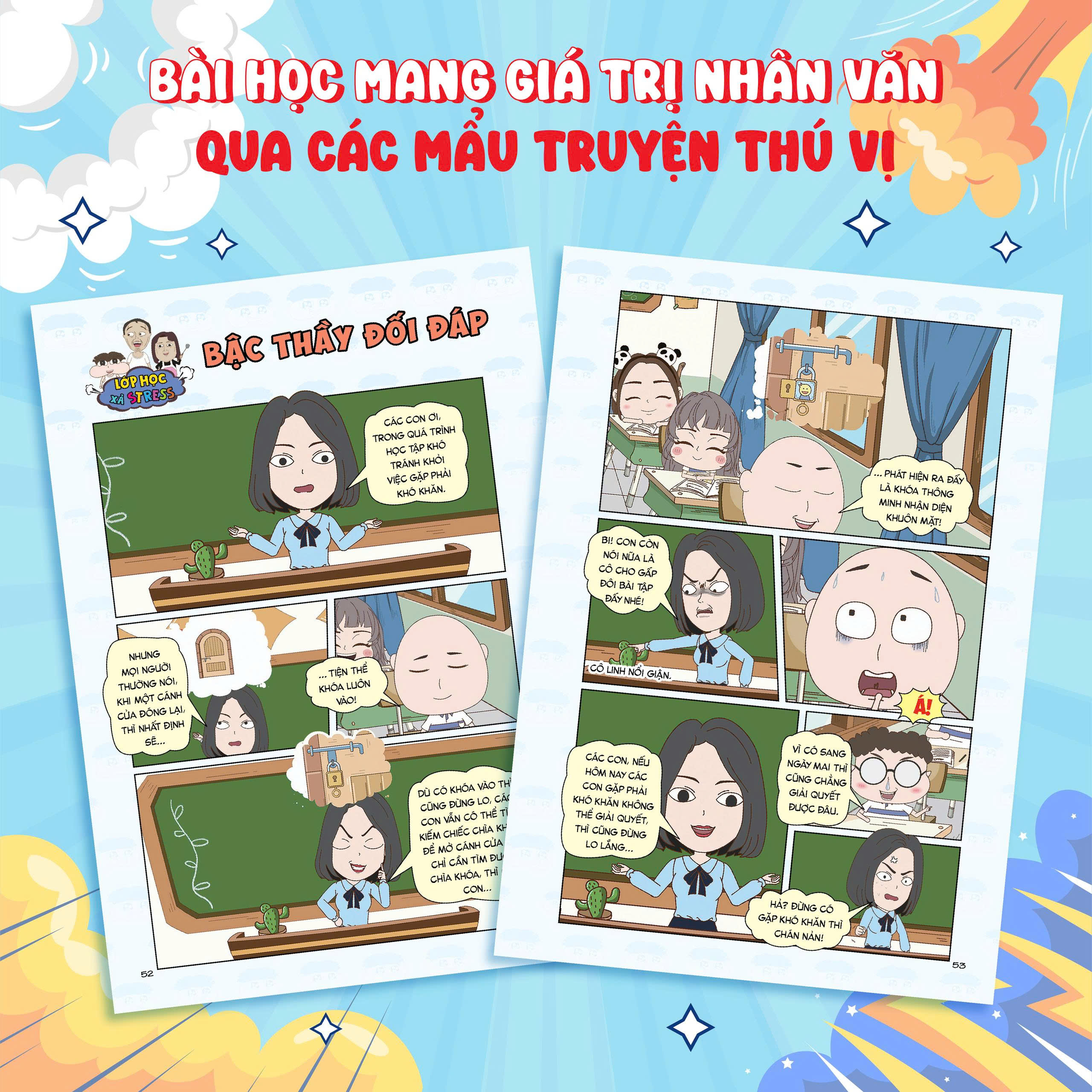 Truyen Tranh Lop Hoc Xa Stress - Hoi Bai Luc Nua Dem