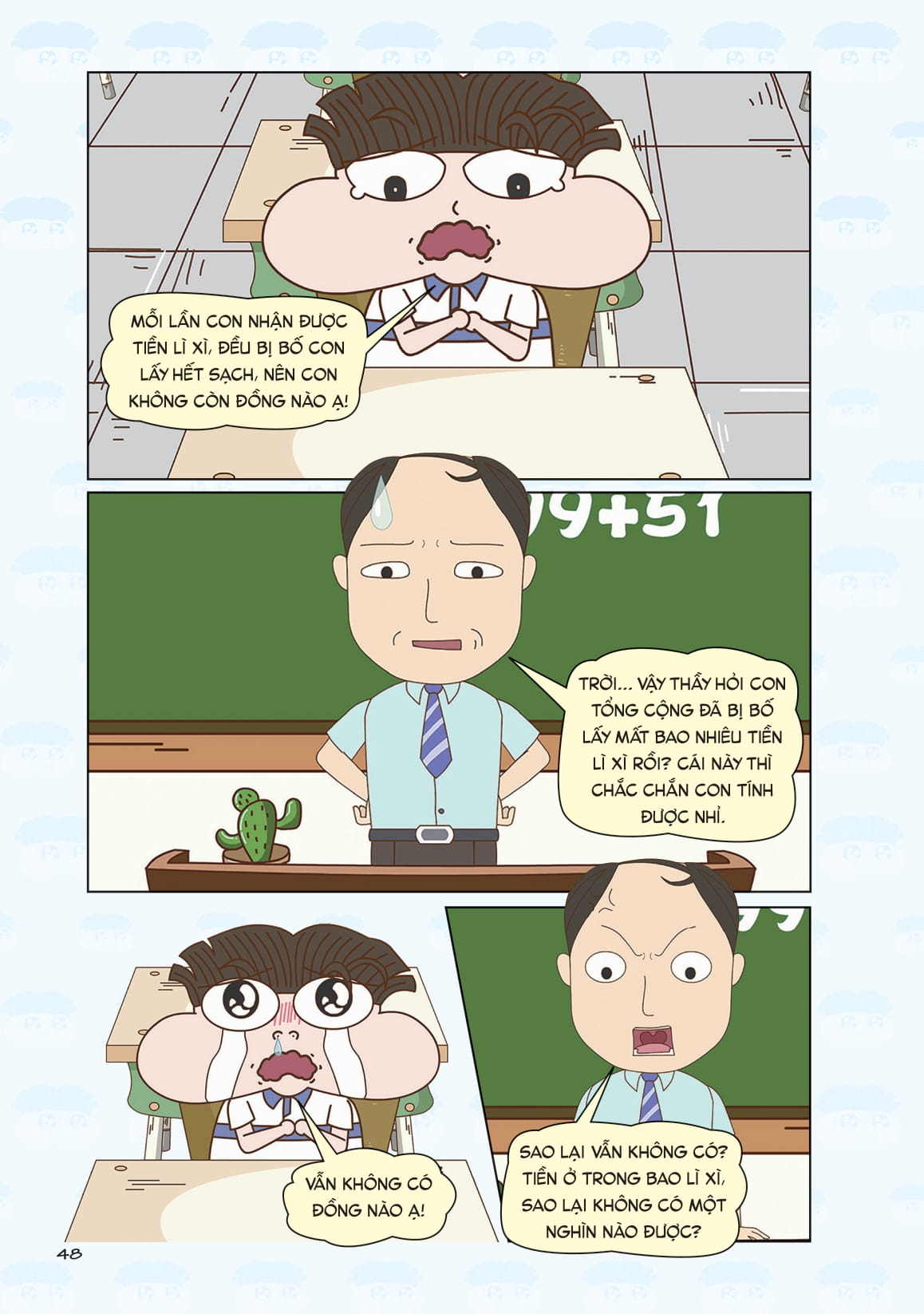 Truyen Tranh Lop Hoc Xa Stress - Khi Ban Co Mot Ban Sao Khong Ngoan