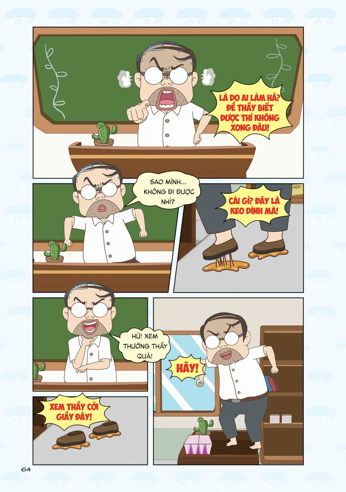 Truyen Tranh Lop Hoc Xa Stress - Khi Ban Co Mot Ban Sao Khong Ngoan