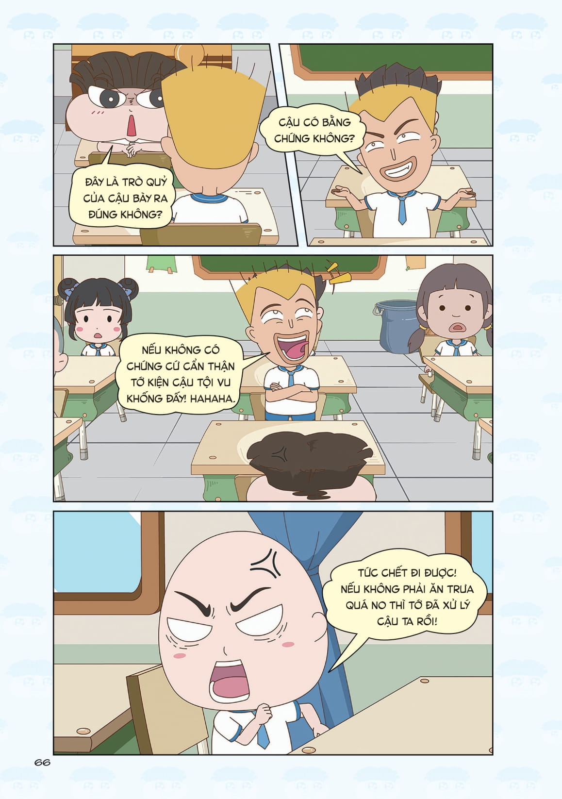 Truyen Tranh Lop Hoc Xa Stress - Khi Ban Co Mot Ban Sao Khong Ngoan