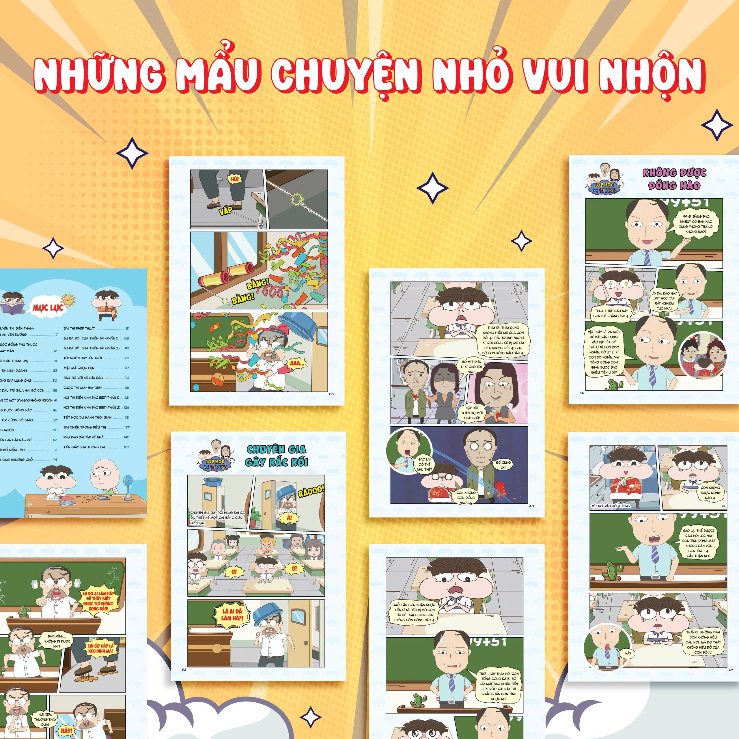 Truyen Tranh Lop Hoc Xa Stress - Khi Ban Co Mot Ban Sao Khong Ngoan