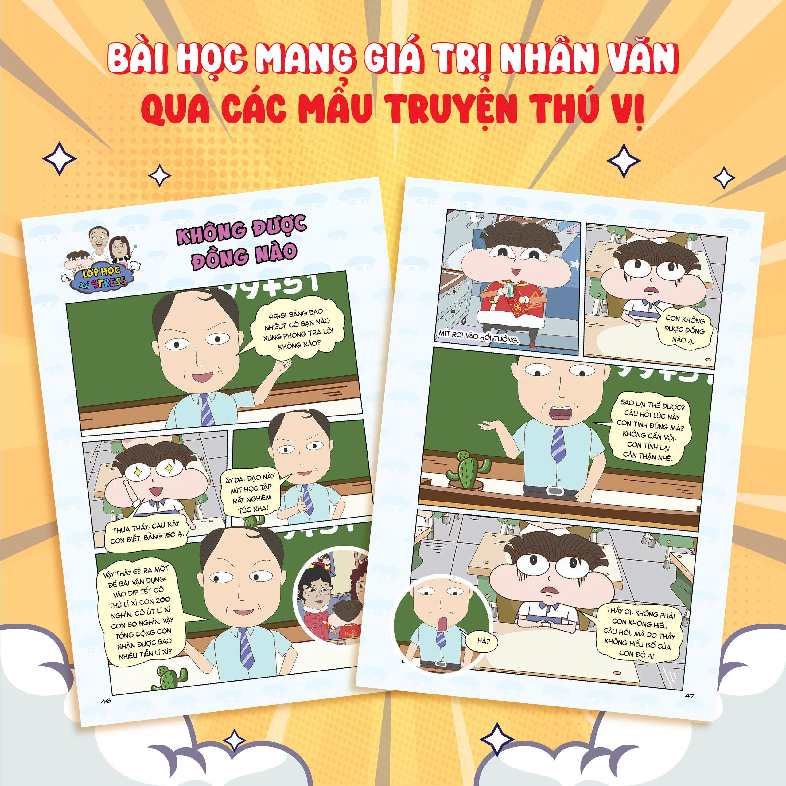 Truyen Tranh Lop Hoc Xa Stress - Khi Ban Co Mot Ban Sao Khong Ngoan