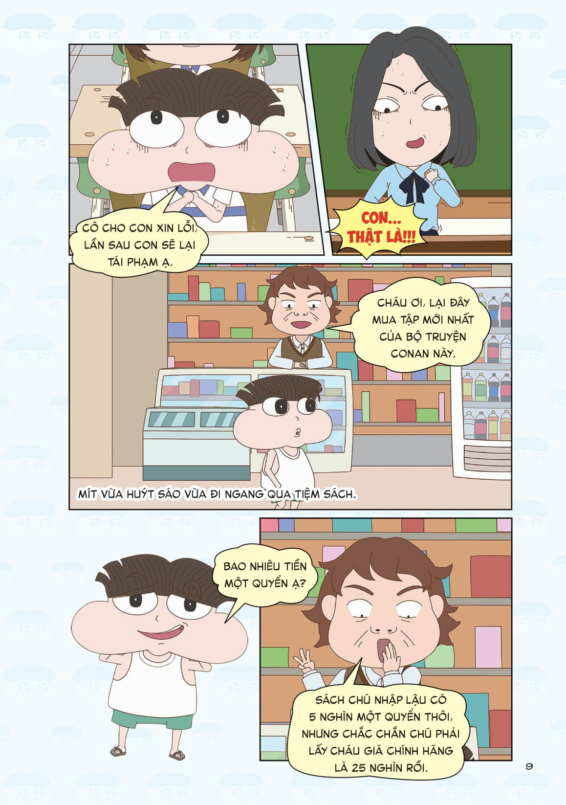 truyện tranh lớp học xả stress - khi mẹ tớ là đặc vụ ngầm