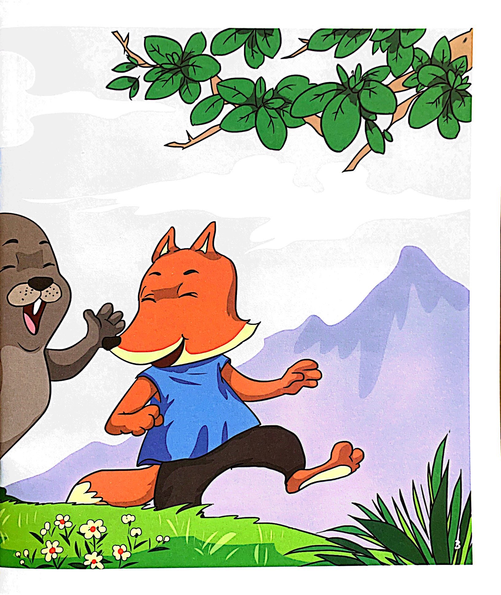 truyện tranh ngụ ngôn dành cho thiếu nhi song ngữ anh-việt - những người bạn đường